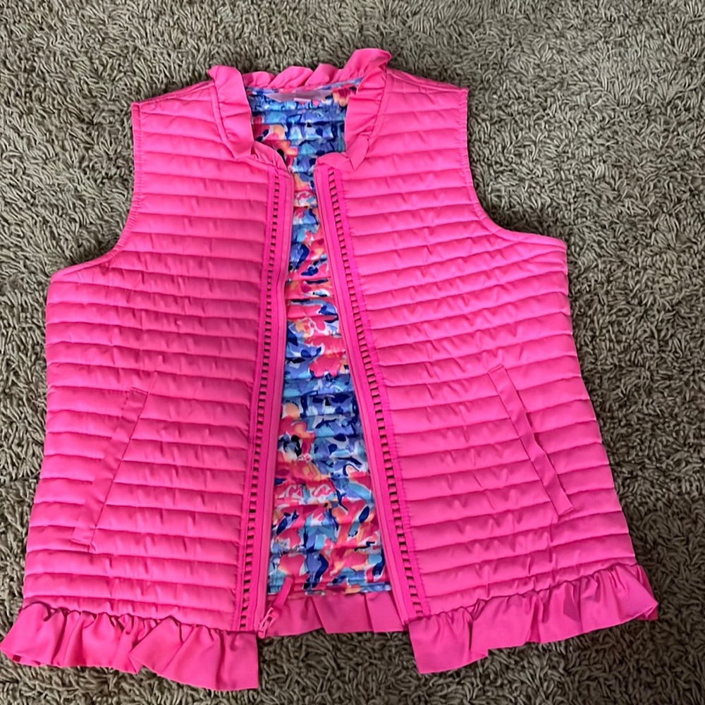 Lilly Pulitzer vest -girls 12/14